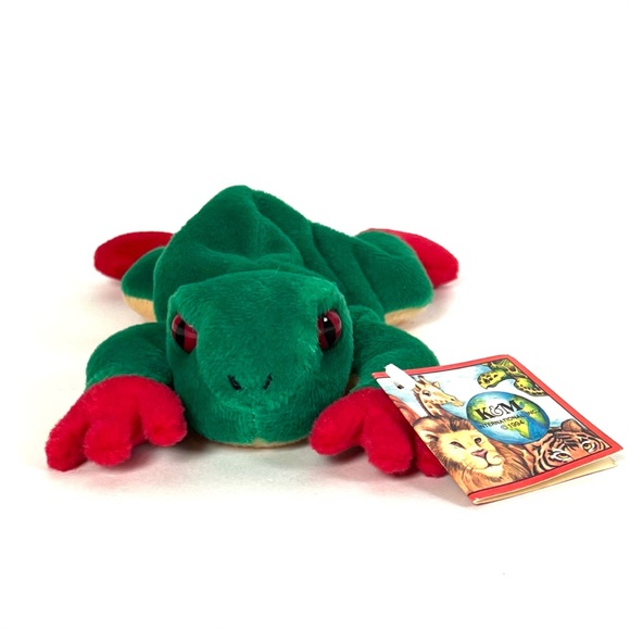 K&M Toys Vintage Km International Inc 994 Red Eye Tree Frog Stuff